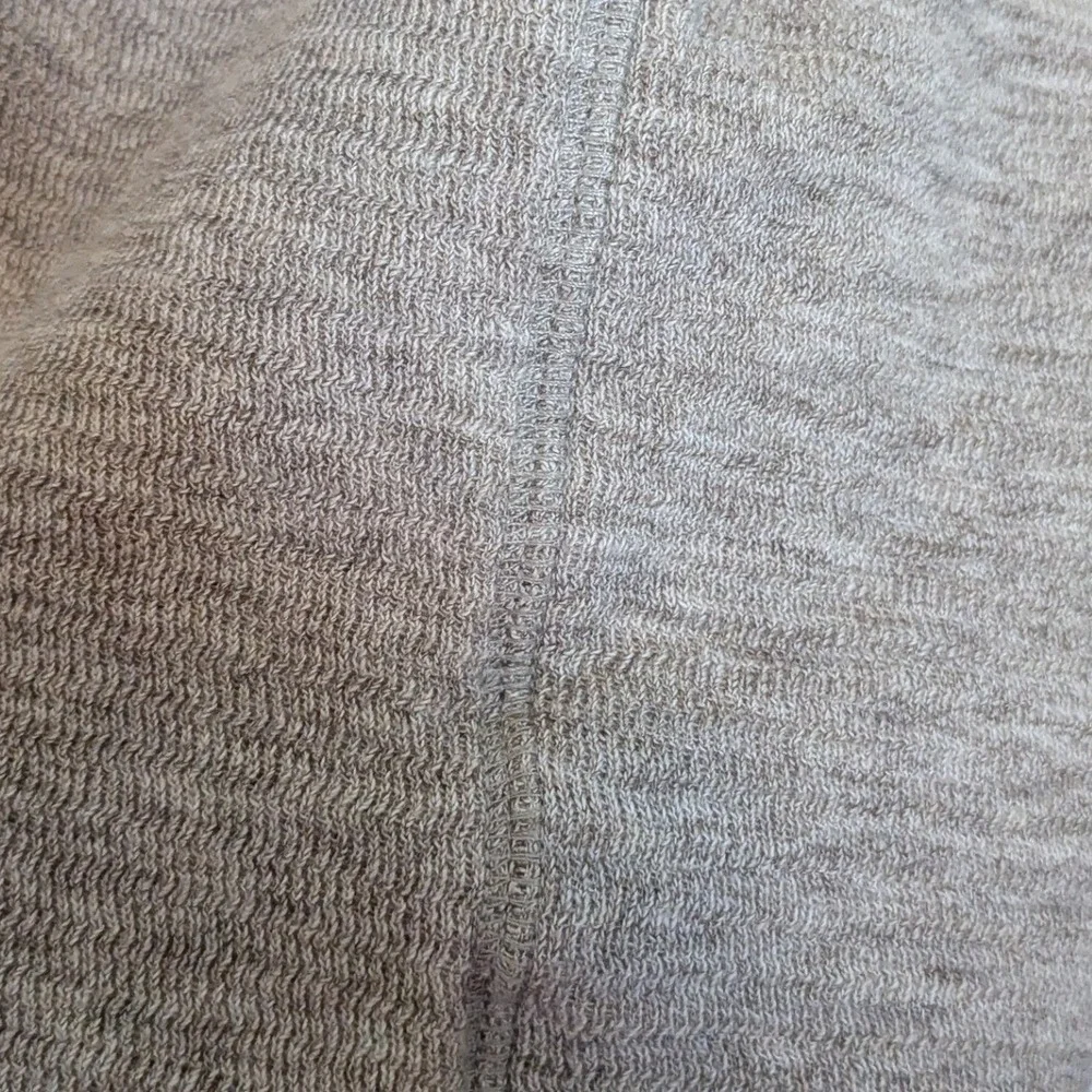 Lucky Brand Men's Duofold Textured Long Sleeve Cotton T-Shirt Tan Large